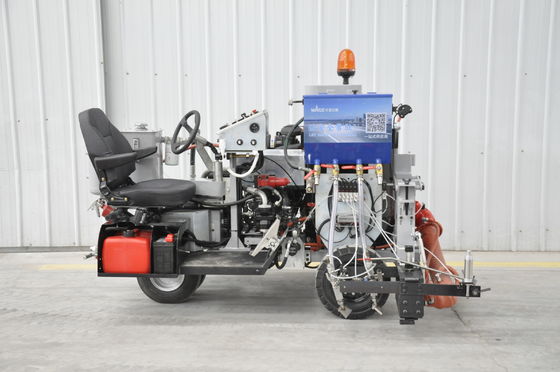 Samll 운전 열 플라스틱 도로 라인 표시 삼자전거 유도 오일 난방 시스템