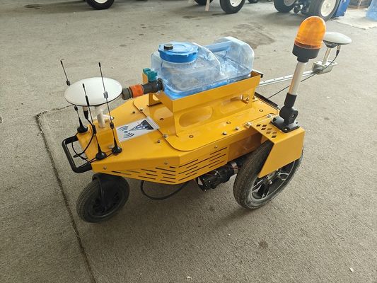 스마트 사전 마킹 로봇 기계 도로 표지 - 위성 위치 확인