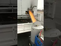 도로 표시를 위한 열 플라스틱 전열기 / 보일러