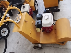 도로 표지 청소 기계