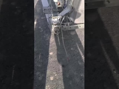 2K 볼록선 프로파일 라인 도로 표지 기계